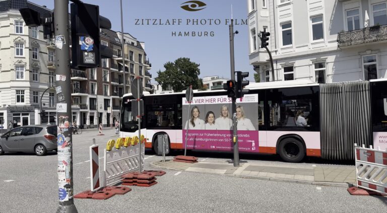 Meine kleine mobile Wanderausstellung in Hamburg